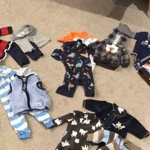 Baby boys and toddler bundle newborn to 3t